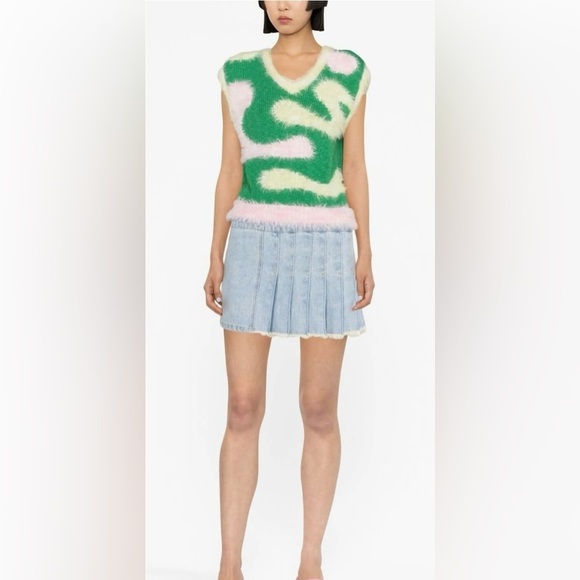 Andersson Bell pleated wrap denim skirt. Size 27. Excellent condition! - Picture 2 of 4